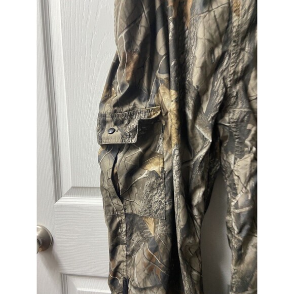 Field and Stream Pants Mens Large Pull on Lined Cargo Camoflauge Hunting Damaged - Picture 4 of 11